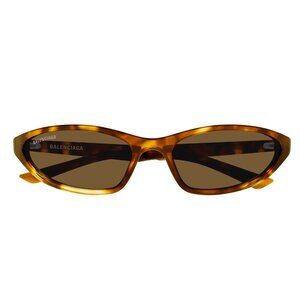 NEW BALENCIAGA BB0402S 003 HAVANA SUNGLASSES